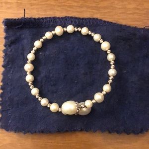 Pearl cuff bracelet